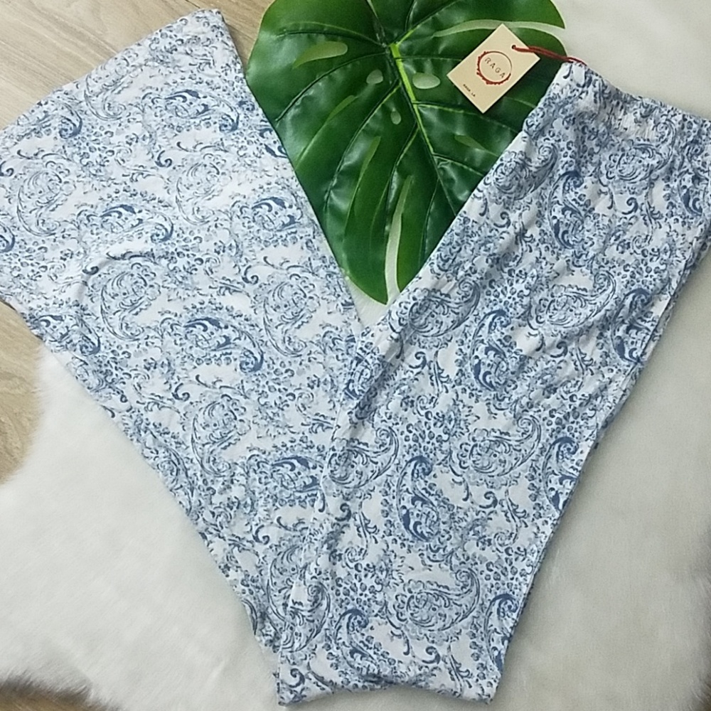 Raga Paisley Print Pants Size Small